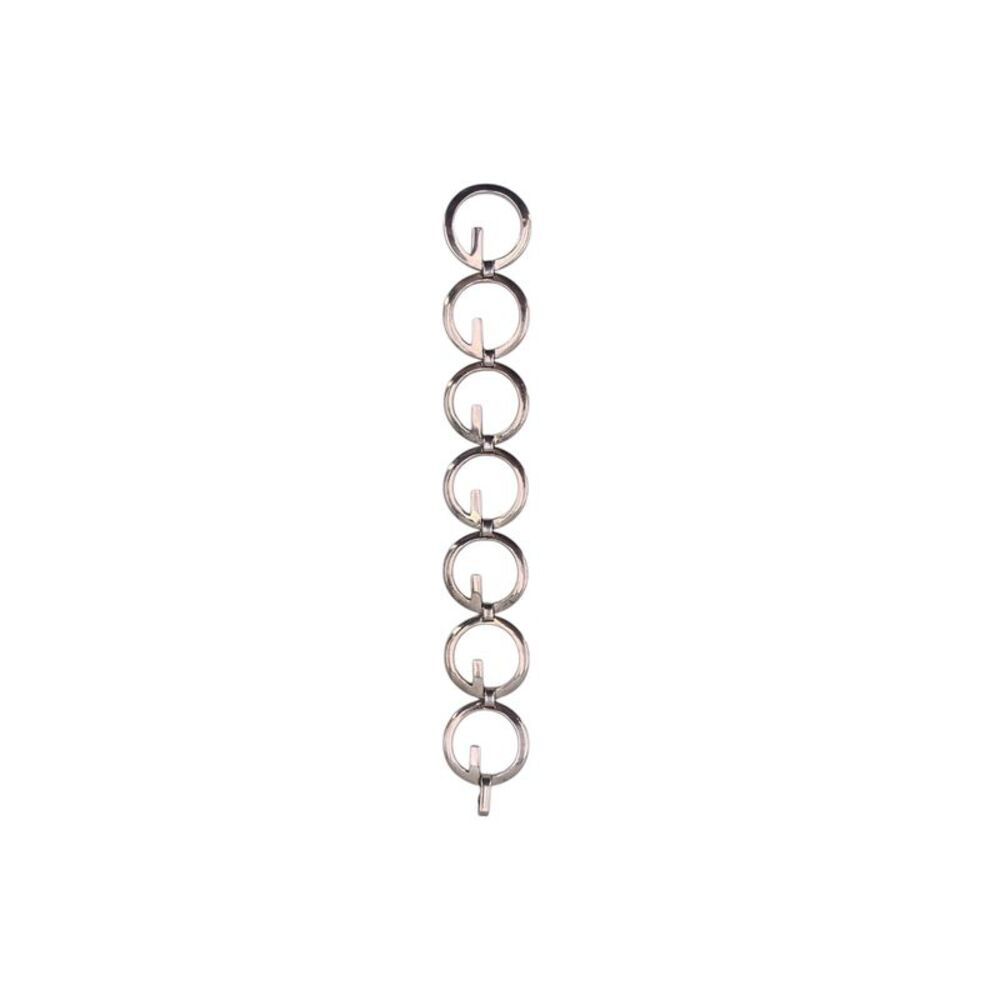 Gucci Vintage Silver Bracelet Logo Link